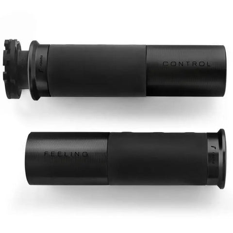Puños Rizoma Icon para Manillar de 22mm, Black