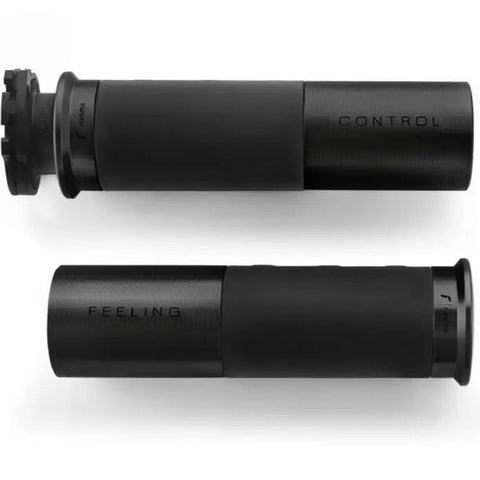 Puños Rizoma Icon para Manillar de 22mm, Black