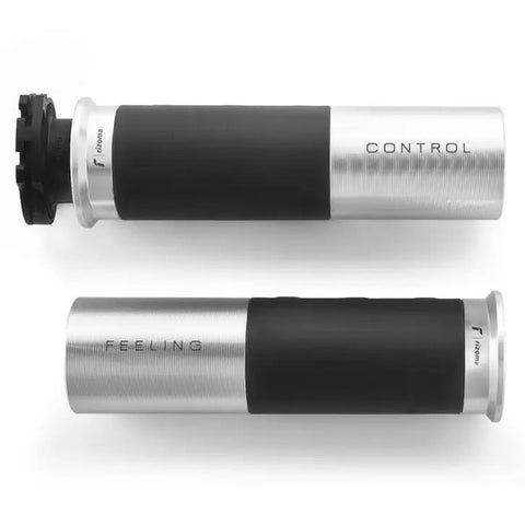 Puños Rizoma Icon para Manillar de 22mm, Silver