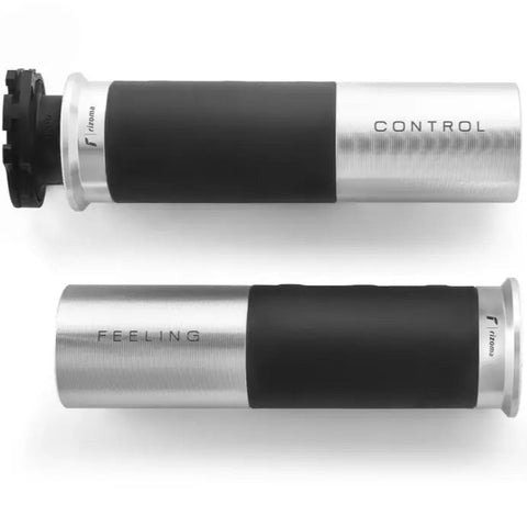 Puños Rizoma Icon para Manillar de 22mm, Silver