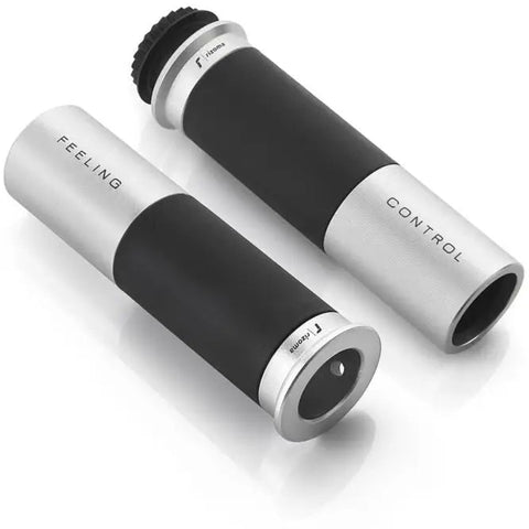 Puños Rizoma Icon para Manillar de 22mm, Silver