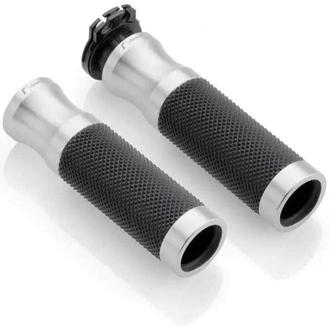 Puños Rizoma Sport para Manillar de 22mm, Silver