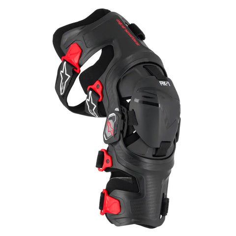 Rodillera Alpinestars RK-7 Plasma Black/Red