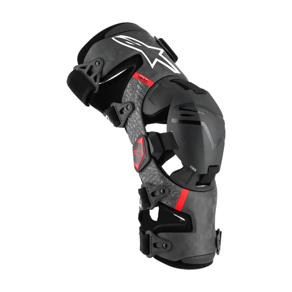 Rodillera Alpinestars Supertech RK-10 Plasma Black/Red