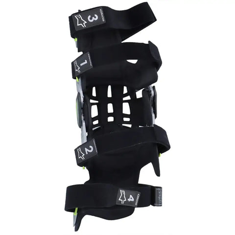 Rodilleras Alpinestars Bionic-7 Silver/Yellow Fluo