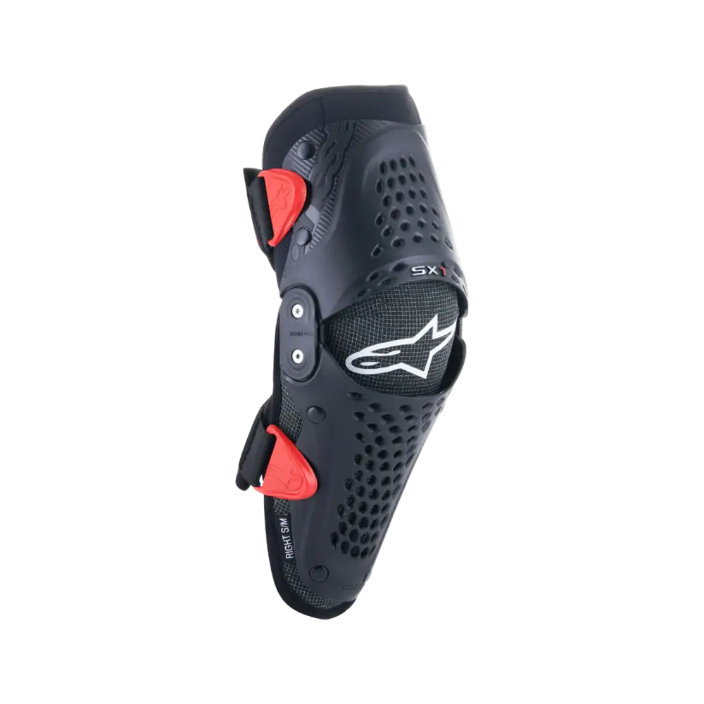 Rodilleras Alpinestars para Niño SX-1 Black/Red