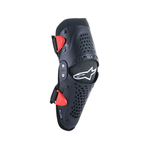 Rodilleras Alpinestars para Niño SX-1 Black/Red