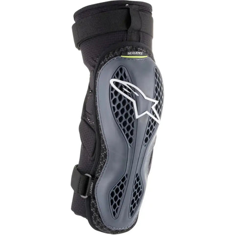 Rodilleras Alpinestars Sequence Anthracite/Yellow Fluorescent