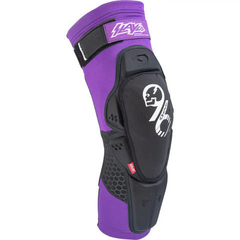 Rodilleras EVS SLAYCO96, Black/Purple