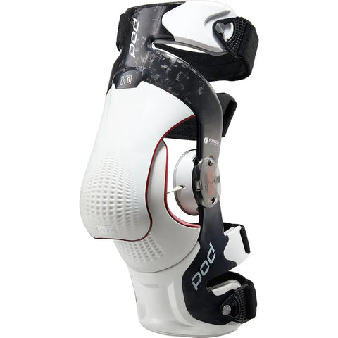 Rodilleras POD K8 3.0 Forged Carbon, Carbon/White