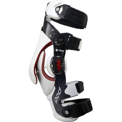 Rodilleras POD K8 3.0 Forged Carbon, Carbon/White