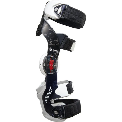 Rodilleras POD K8 3.0 Forged Carbon, Carbon/White