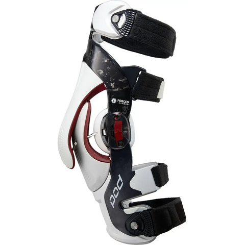Rodilleras POD K8 3.0 Forged Carbon, Carbon/White
