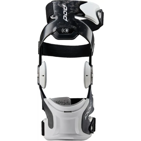 Rodilleras POD K8 3.0 Forged Carbon, Carbon/White