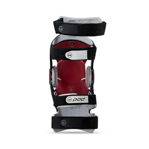 Rodilleras POD K8 3.0 Forged Carbon, Carbon/White