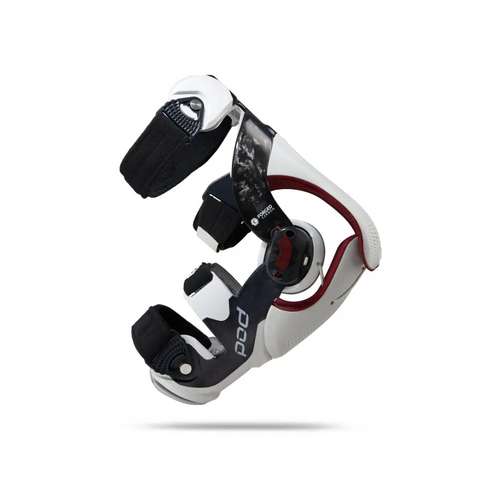 Rodilleras POD K8 3.0 Forged Carbon, Carbon/White