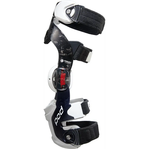 Rodilleras POD K8 3.0 Forged Carbon, Carbon/White