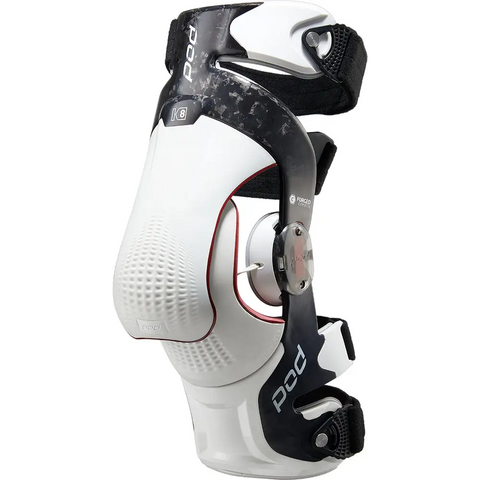 Rodilleras POD K8 3.0 Forged Carbon, Carbon/White