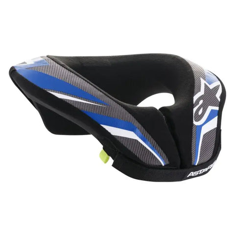 Soporte de Cuello Alpinestars Sequence para Niño Black/Anthracite/Blue