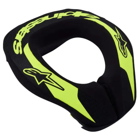 Soporte de Cuello Alpinestars Sequence para Niño Neck Roll Yellow Fluo/Black