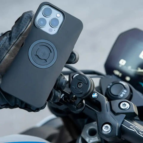 Soporte SP Connect para Abrazadera de Manillar de Moto Bar Clamp Mount Pro
