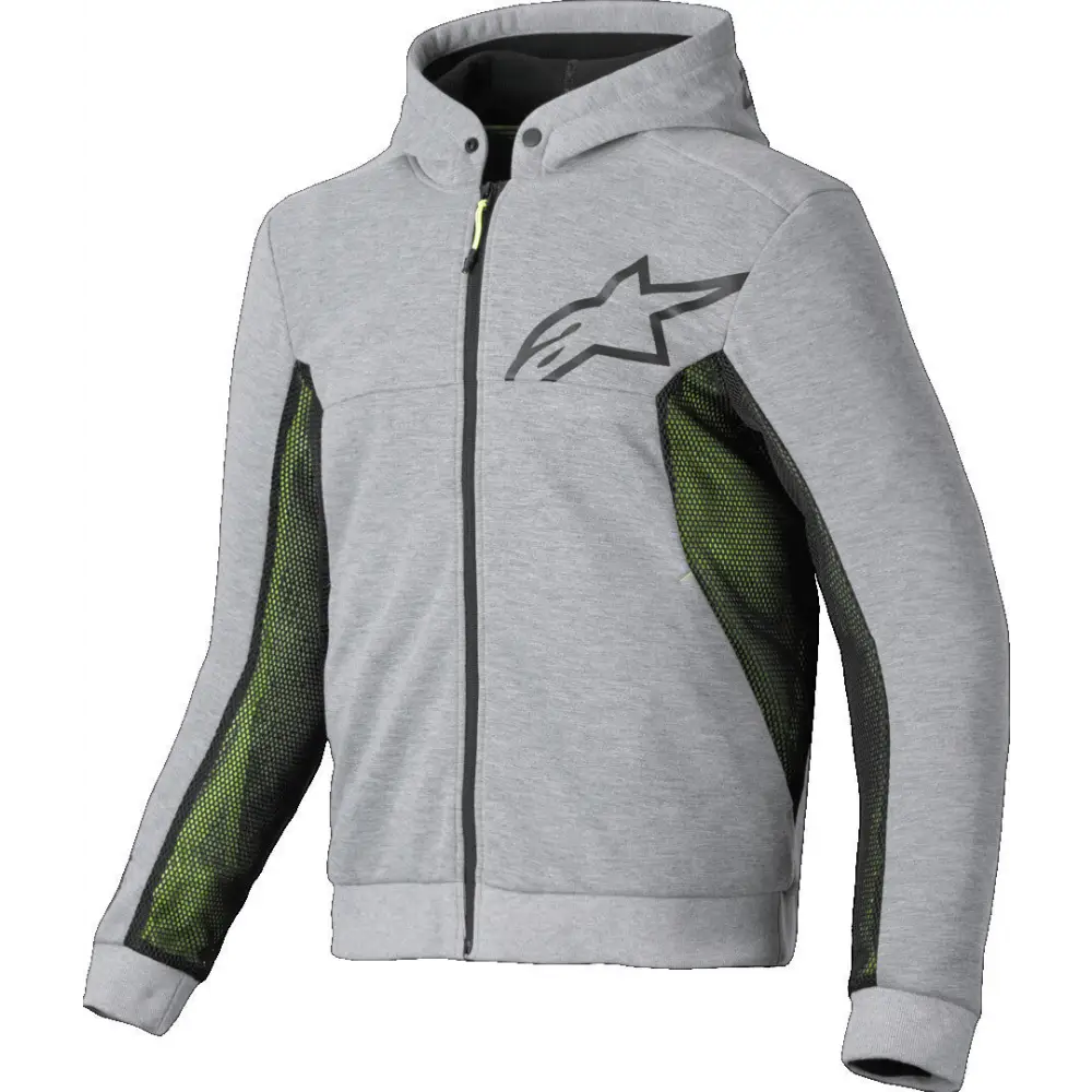 Sudadera con Capucha Alpinestars Chrome Air Sport Gray Heather/Black