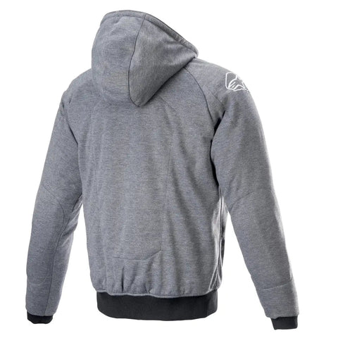 Sudadera con Capucha Alpinestars Chrome Ignition Melange/Dark Gray/White