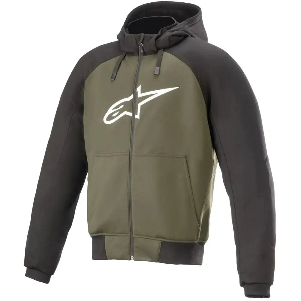 Sudadera con Capucha Alpinestars Chrome Sport Black/Forest