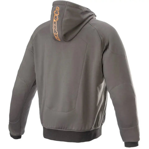 Sudadera con Capucha Alpinestars Chrome Sport Tar Gray/Flame Orange