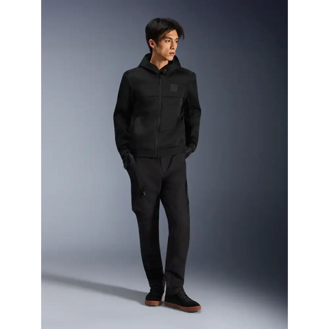 Sudadera con Capucha Alpinestars Chrome Superairflow Black/Black