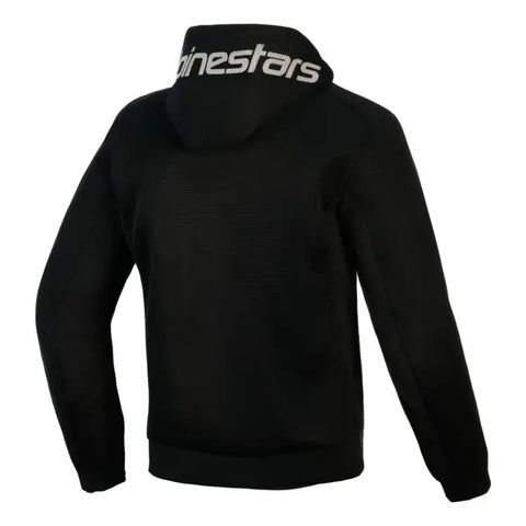 Sudadera con Capucha Alpinestars Chrome Superairflow Black/White