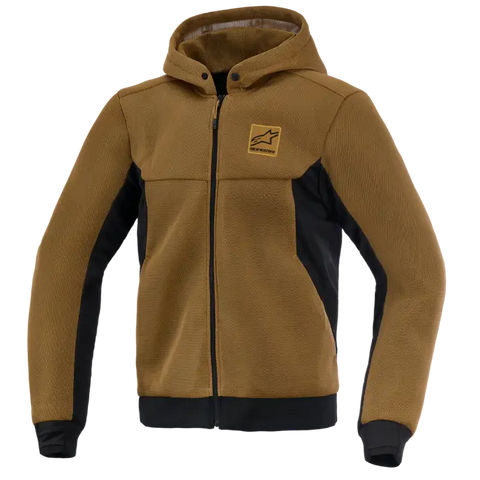 Sudadera con Capucha Alpinestars Chrome Superairflow Util Brown/Black