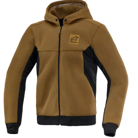 Sudadera con Capucha Alpinestars Chrome Superairflow Util Brown/Black