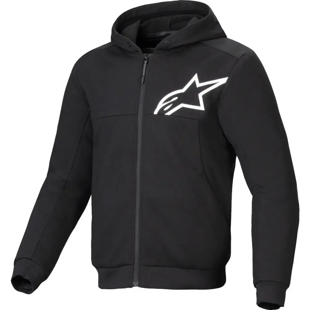 Sudadera con Capucha Alpinestars Chrome V2 Sport Black/White