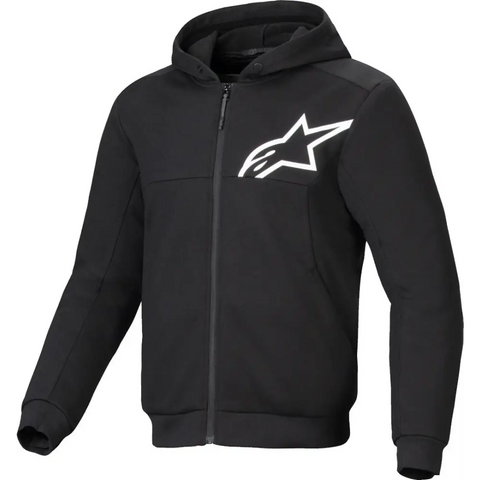 Sudadera con Capucha Alpinestars Chrome V2 Sport Black/White