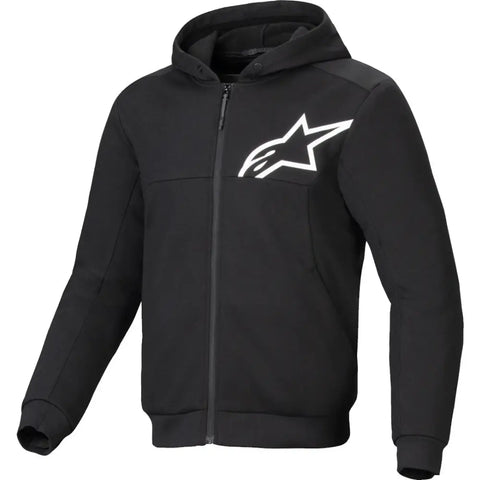 Sudadera con Capucha Alpinestars Chrome V2 Sport Black/White