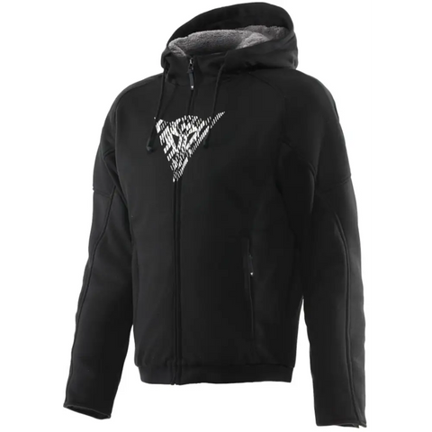 Sudadera con Capucha Dainese Bovisa Black/White