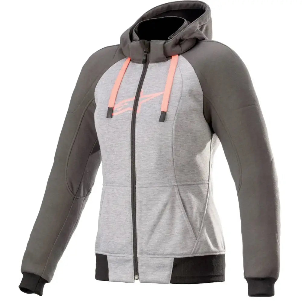 Sudadera de Mujer Alpinestars Stella Chrome Sport Melange Gray/Black/Diva Pink