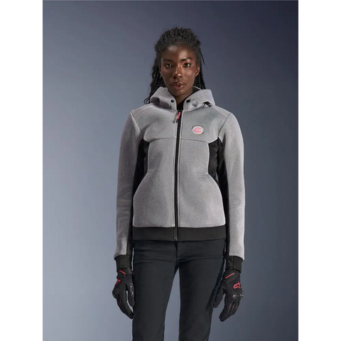 Sudadera de Mujer Alpinestars  Stella Chrome Superairflow Mid Gray/Black/Pink