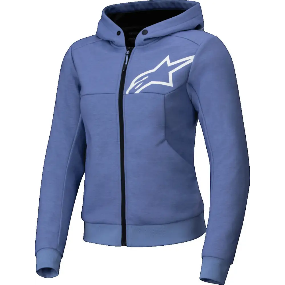 Sudadera de Mujer Alpinestars Stella Chrome V2 Sport Blue/Violet/White