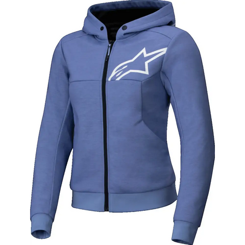 Sudadera de Mujer Alpinestars Stella Chrome V2 Sport Blue/Violet/White