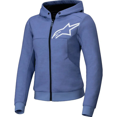 Sudadera de Mujer Alpinestars Stella Chrome V2 Sport Blue/Violet/White