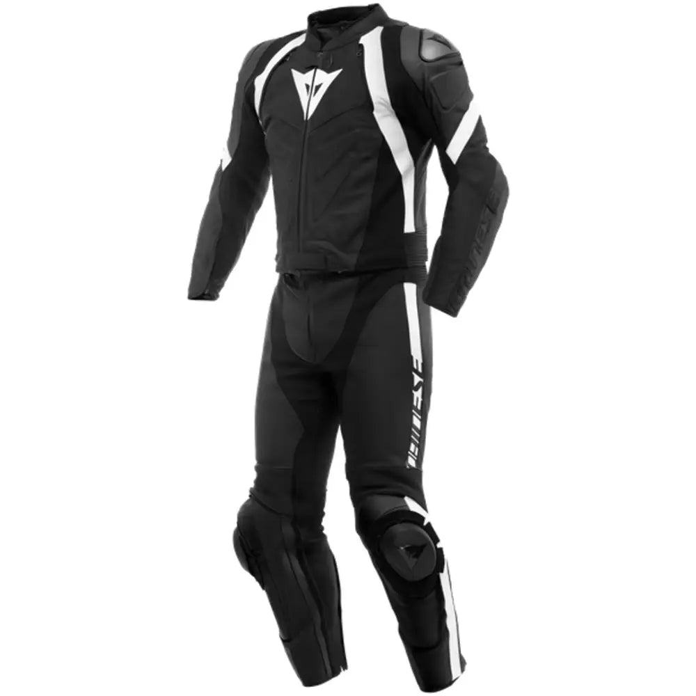 Traje de Pista de 2 Piezas Dainese Avro 4 Black/White