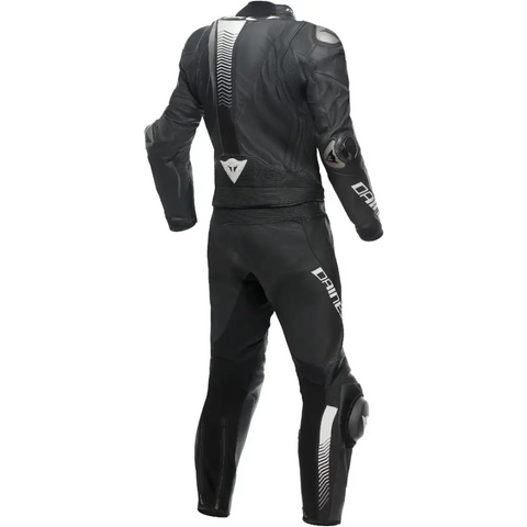 Traje de Pista 2 Piezas Perforado Dainese Laguna Seca 5 Black/Black/White
