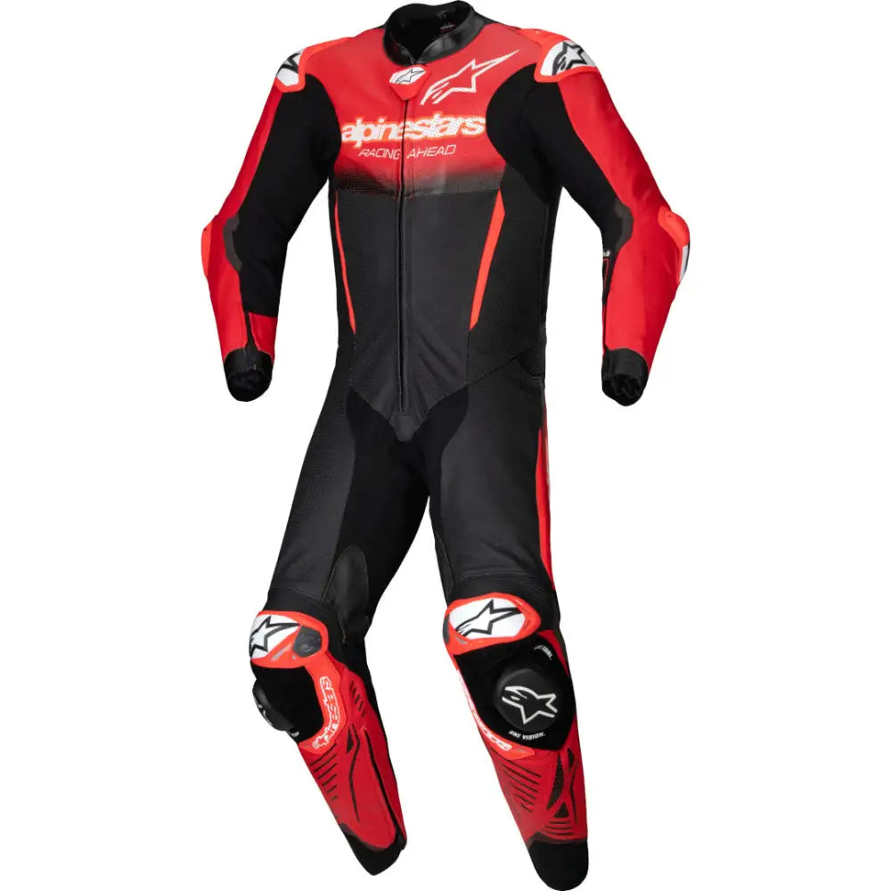 Traje de Pista Alpinestars GP-R7 Black/Mid Red