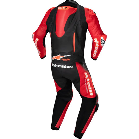 Traje de Pista Alpinestars GP-R7 Black/Mid Red