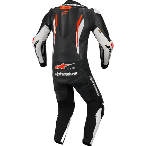 Traje de Pista Alpinestars GP Tech V5 para Tech Air Race Black/White/Red Fluo