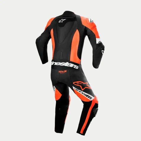 Traje de Pista Alpinestars Missile V2 Ward Black/Red Fluo/White