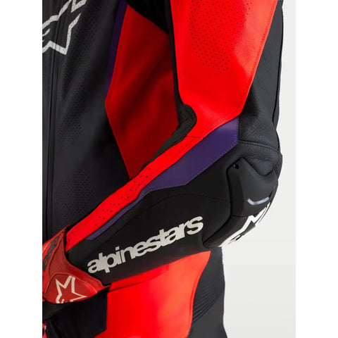 Traje de Pista Alpinestars Missile V3 Black/Red Fluo/Purple