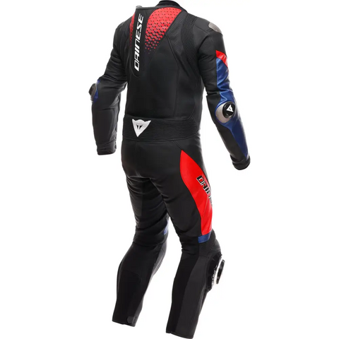 Traje de Pista Perforado Dainese Laguna Seca 6 Black/Blue/Red